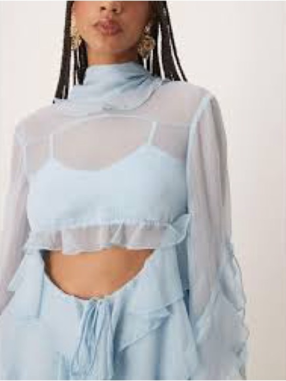Bardot Anyssa Ruffle Mini sz 8 - Picture 9 of 12